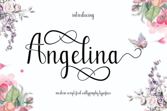 Angelina: A Hand-Lettered Script Font for Branding