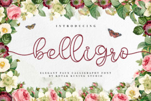 Belligro: A Script Font That Elevates Brand Identity