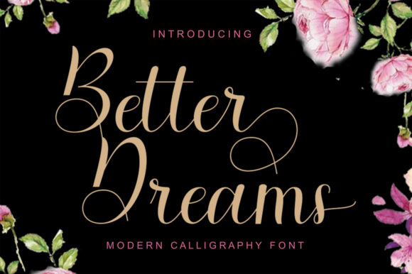 Better Dreams Font: A Dreamy Script for Crafters