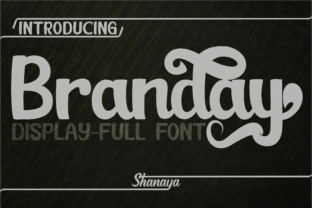 Branday: A Playful Script Typeface for Editorial Design