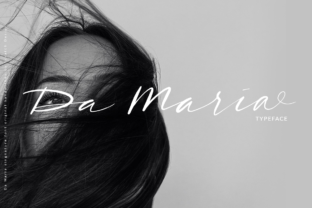 Da Maria: A Script Font for Editorial Charm