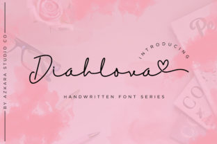 Diahlova: A Script Font for Romantic Branding