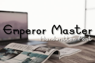 Emperor Master: A Calm Script Typeface for Branding