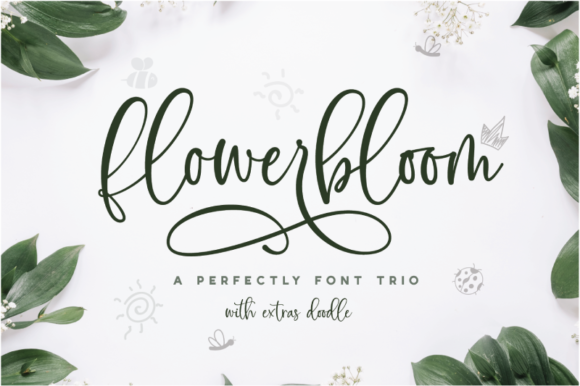 Flowerbloom Font: Elevate Your Handmade Crafts