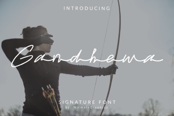 Gandhewa: A Handwritten Font for Editorial Soul
