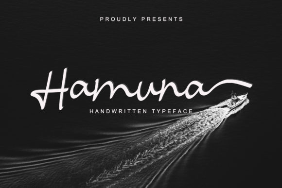 Hamuna: The Elegant Script Typeface for Modern Branding