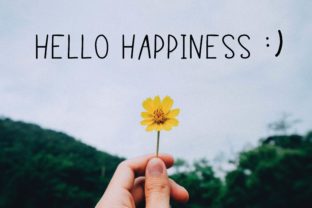 Hello Happiness: A Sweet Handwritten Font for Crafters