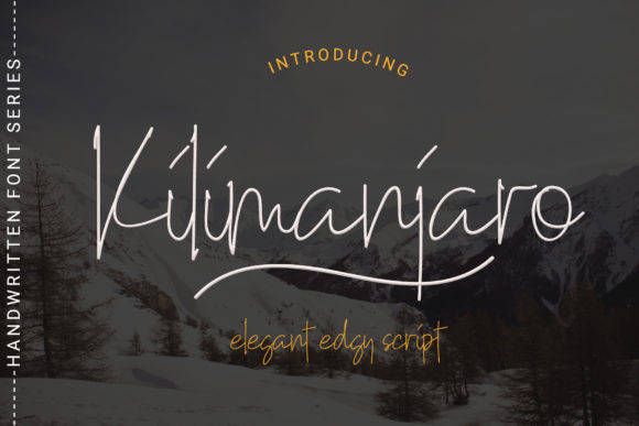 Kilimanjaro Font: Elevating Editorial Design