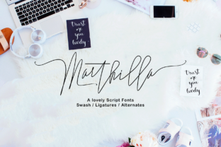 Marthilla: A Handwritten Font for Digital Branding