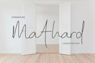 Mathard: A Handwritten Typeface for Editorial Warmth