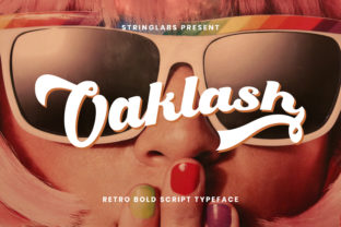Oaklash: A Bold Script Font for Modern Web Design