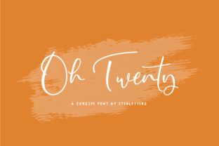 Oh Twenty: A Charming Script Font for Makers
