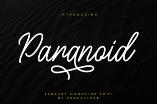 Paranoid Font: Elevate Your Handmade Brand