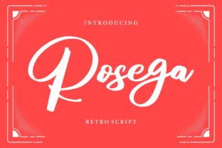 Rosega: The Script Font That Elevates Digital Branding