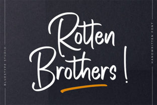 Rotten Brothers Font: Elevate Your Brand Identity