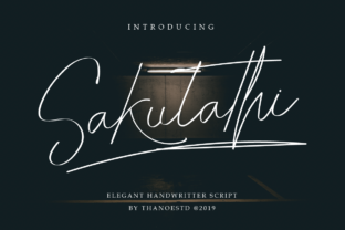 Sakulathi: The Script Font That Elevates Small Business Branding