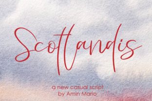 Scotlandis Font: A Script Amp for Brand Identity