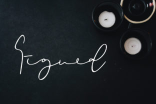 Signed Font: A Personal Touch for Your Brand