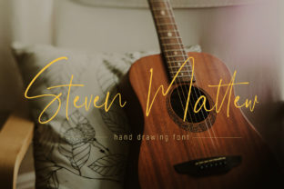 Steven Mattew: A Lively Script Font for Modern Branding