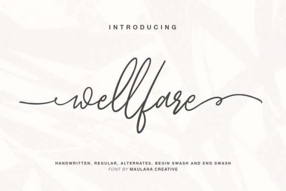 Wellfare Font: Elevate Your Brand Identity