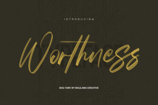 Worthness Font Review: Modern Script for Web Design
