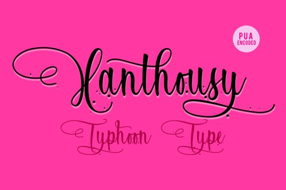 Xanthousy: A Bold Script Font for Web Design